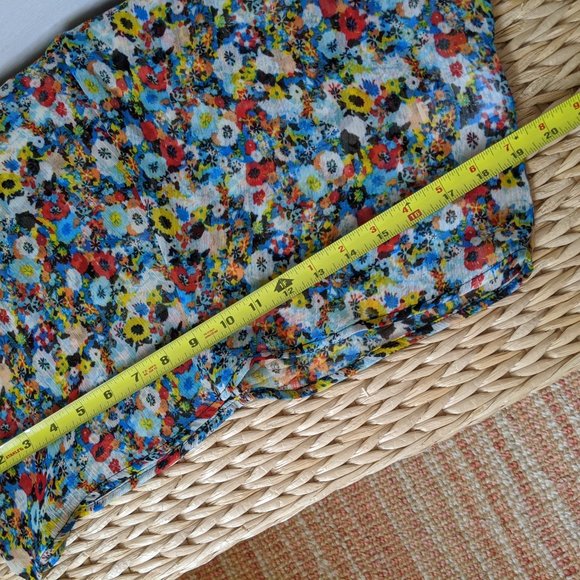 Kut from the Kloth Floral Chiffon Dolman Blouse - Picture 6 of 6